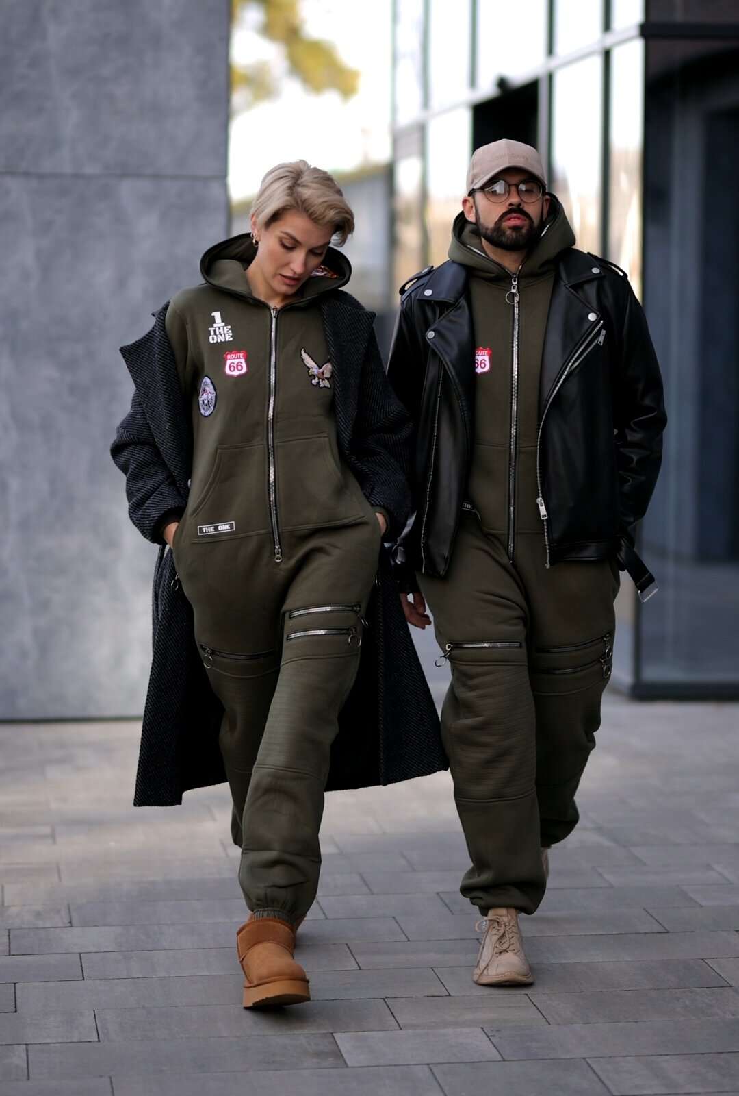 JumpSuite Harley khaki (Family Look)