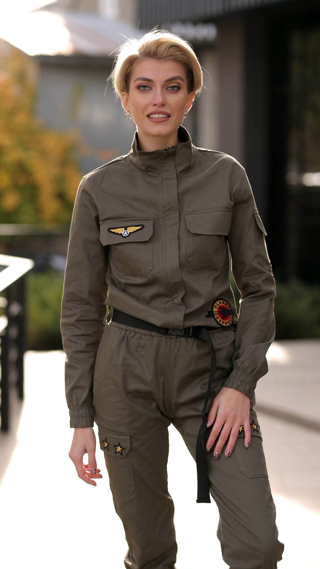 Lightweight JumpSuite Aviator khaki