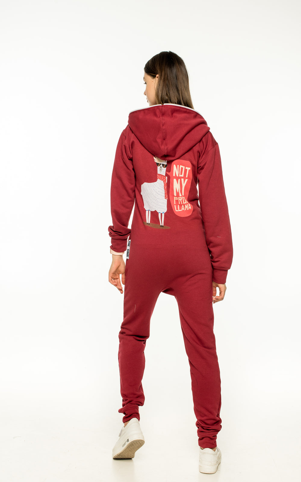 Jumpsuit Llama long wine