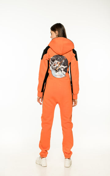 Jumpsuit Space X orange