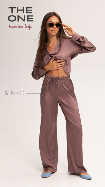 airy, flowing, relaxed silky pants