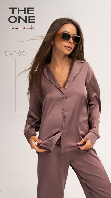 airy, flowing, relaxed silky shirt