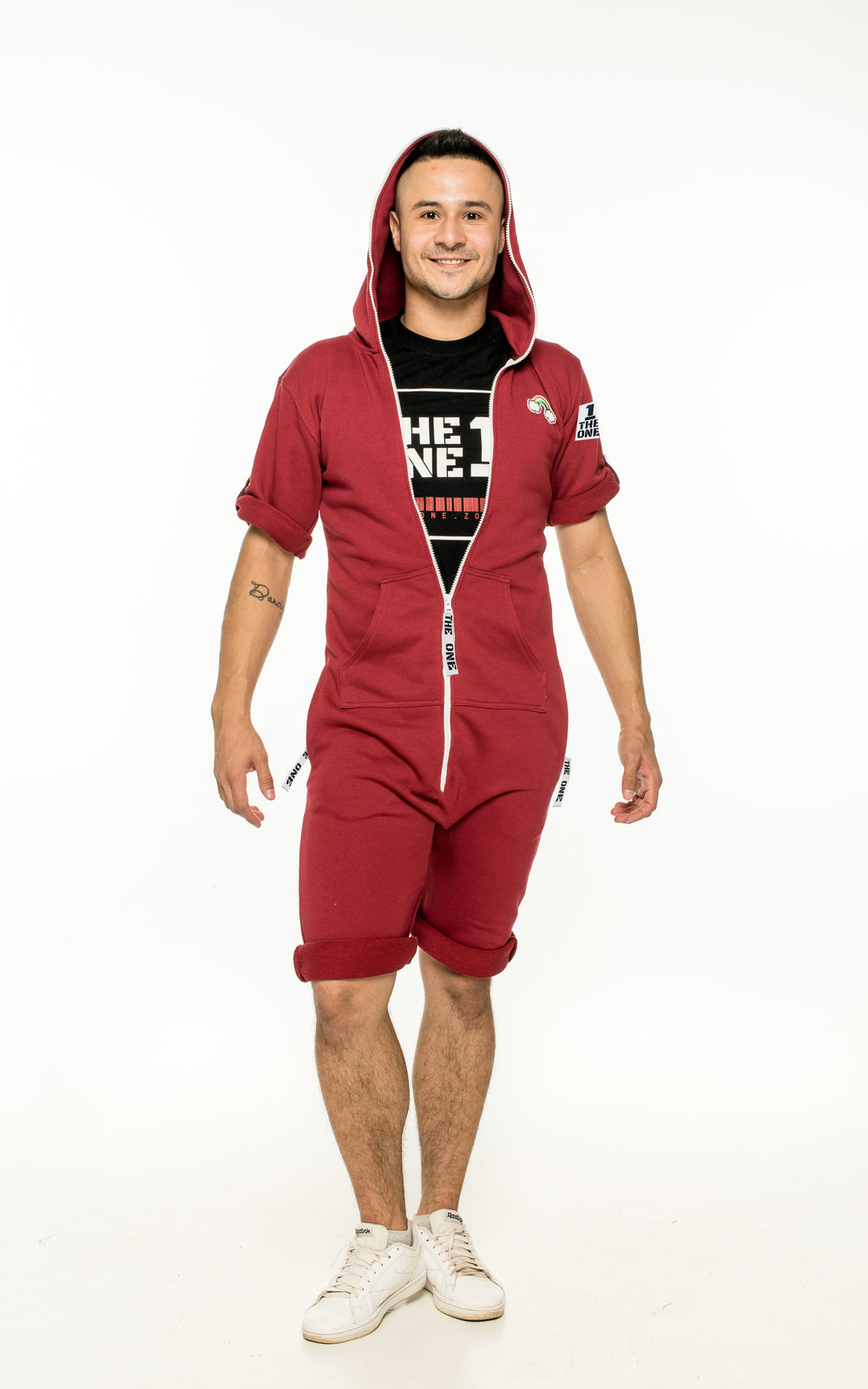 Jumpsuit Llama short wine