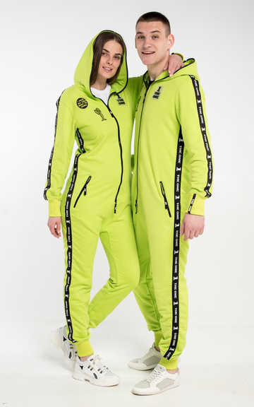 Lightweight JumpSuite Alien green (Family Look)