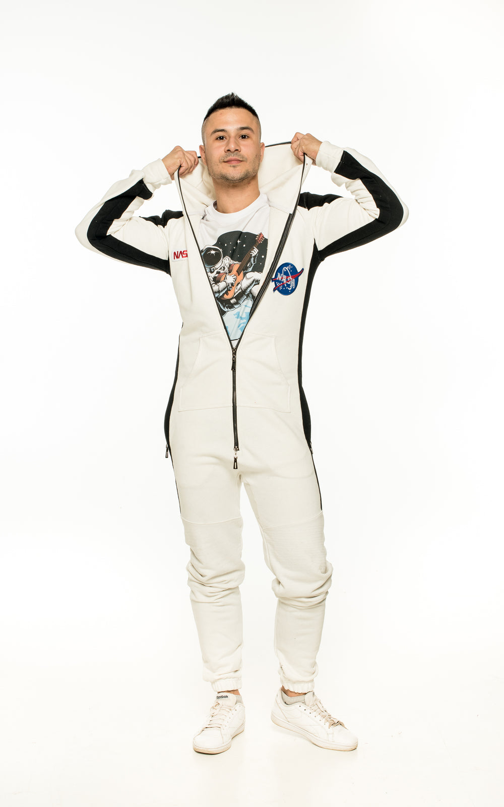 Jumpsuit Space X white