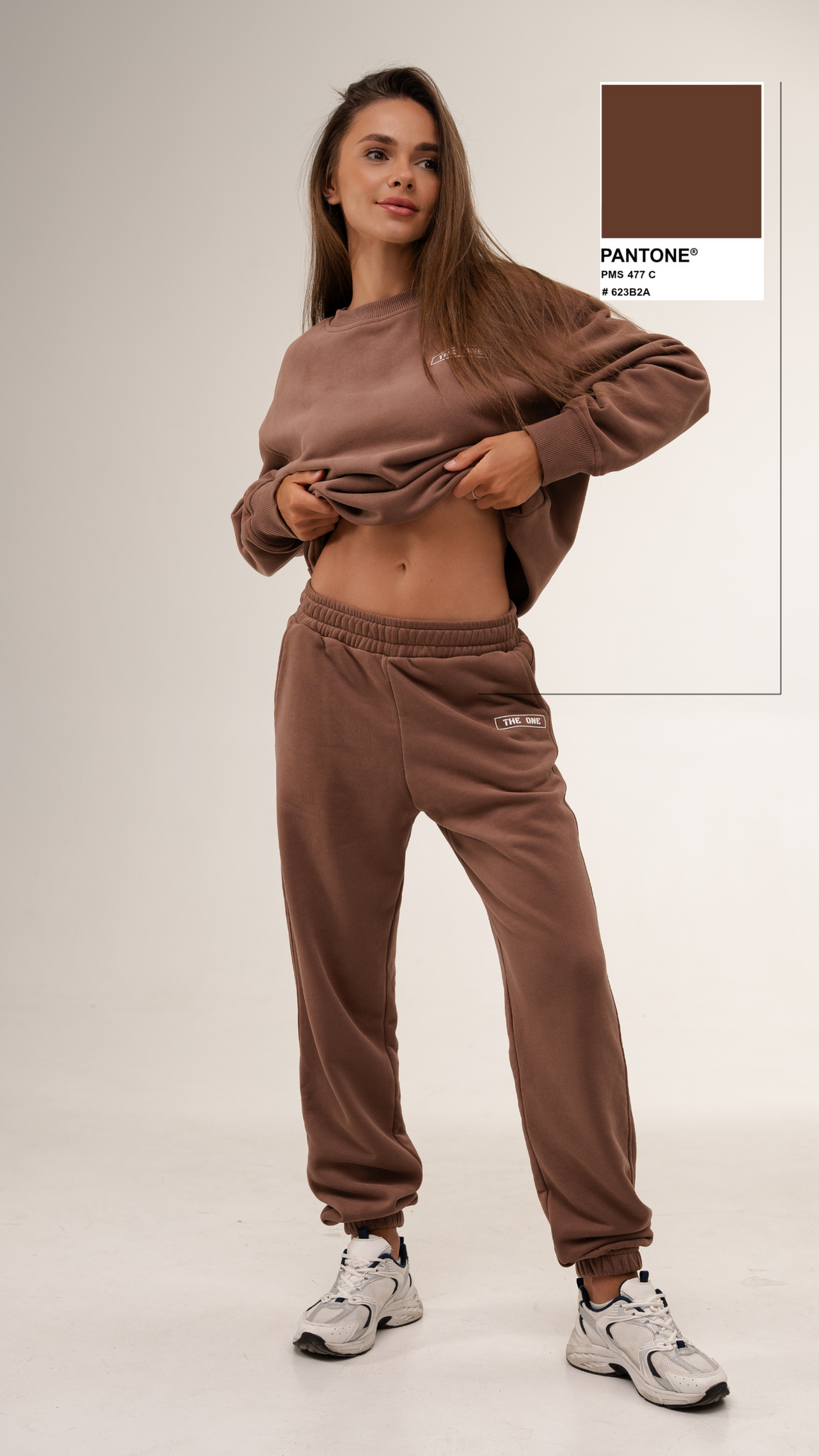 Stay Cozy French terry cotton Joggers and Sweatshirt Set