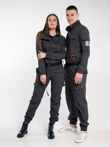 Lightweight JumpSuite Aviator gray (Family Look)