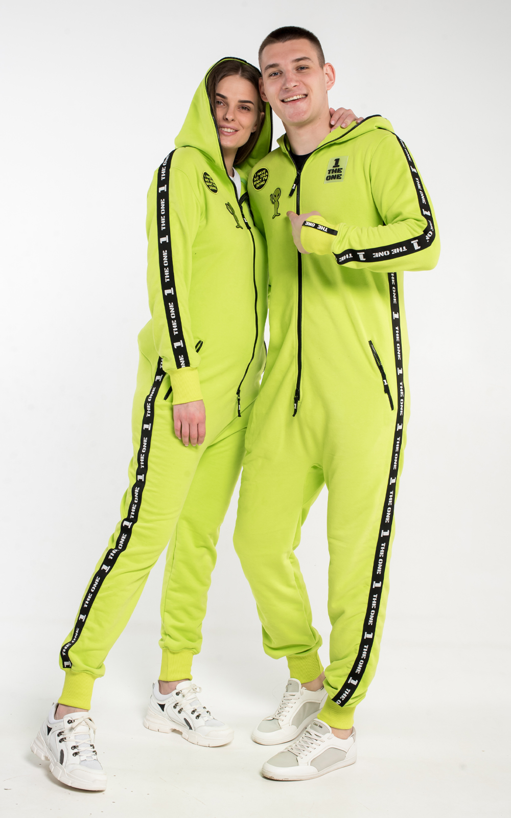 Lightweight JumpSuite Alien green (Family Look)