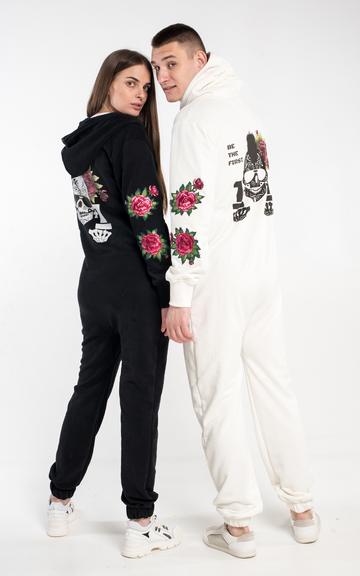 JumpSuite Skull and Roses (Family Look)