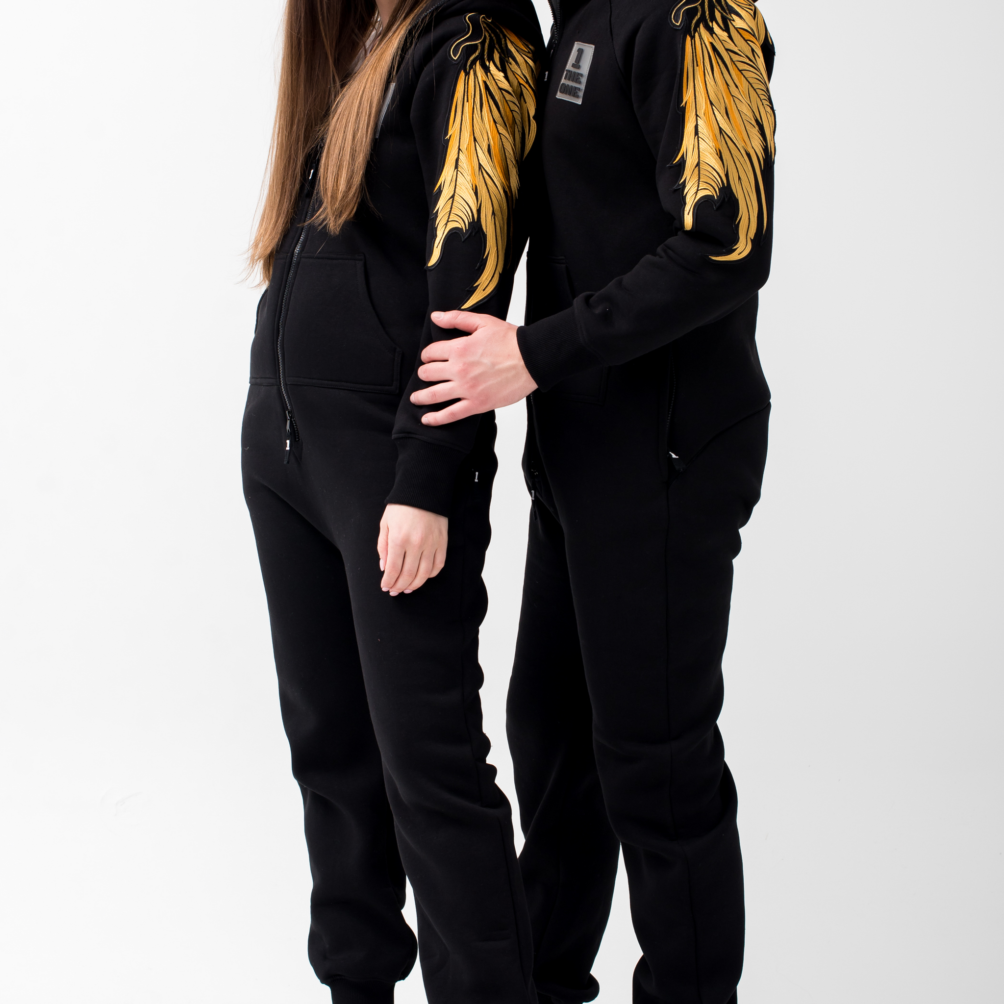 JumpSuite Angel black (Family Look)