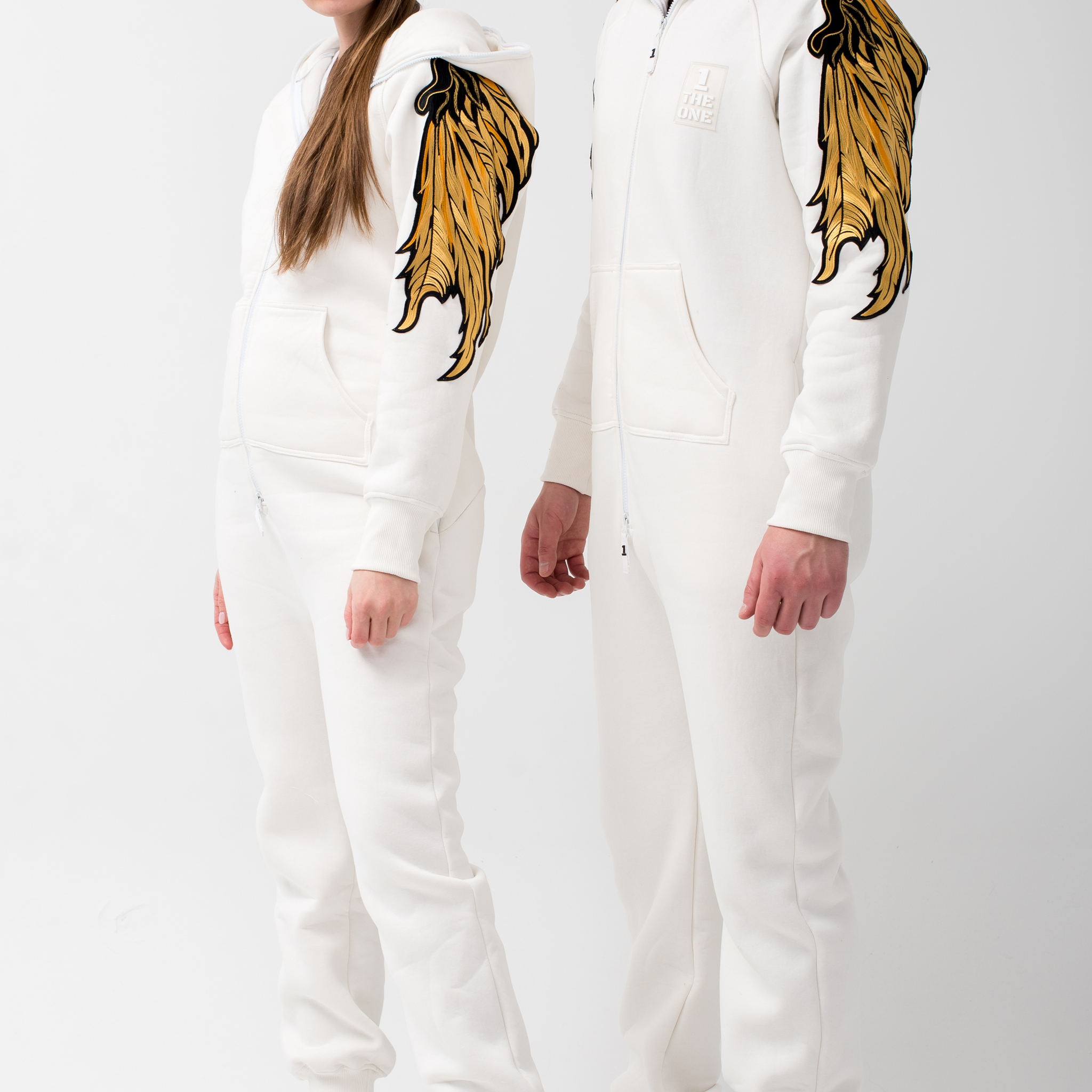 JumpSuite Angel white (Family Look)
