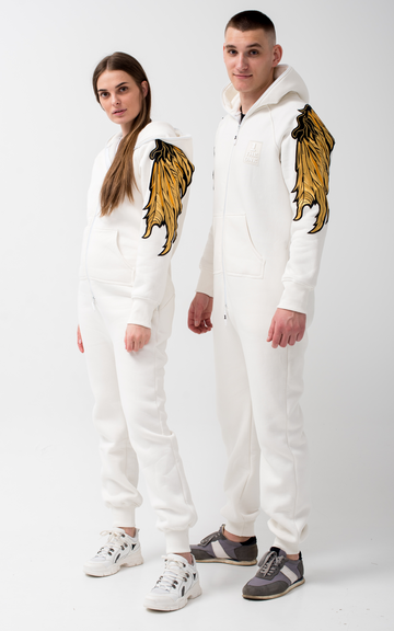 JumpSuite Angel white (Family Look)