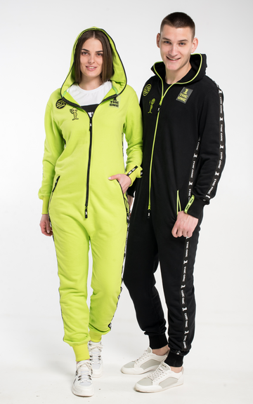 Lightweight JumpSuite Alien Black (Family Look)