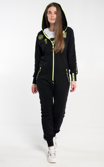 Lightweight JumpSuite Alien Black