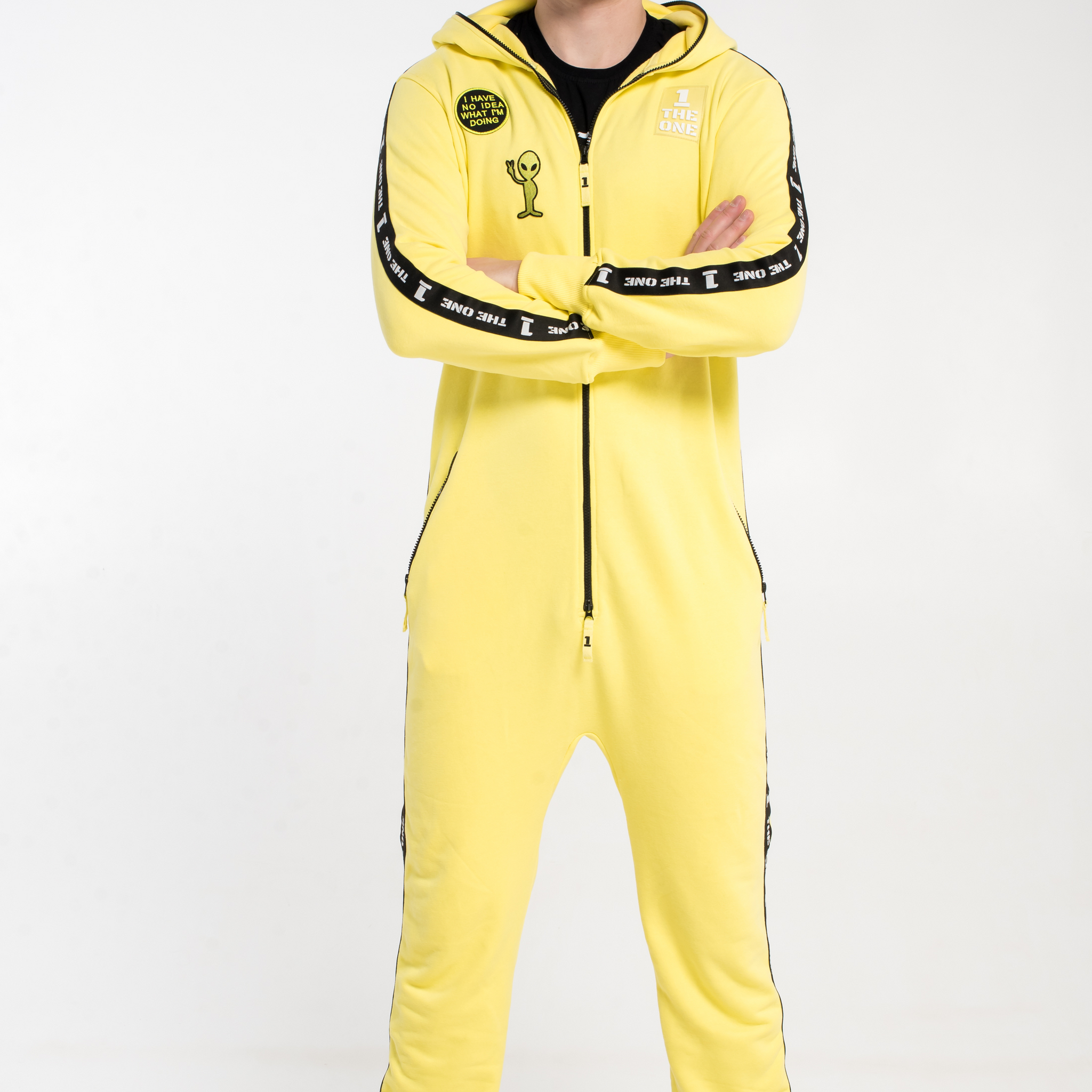 Lightweight JumpSuite Alien yellow