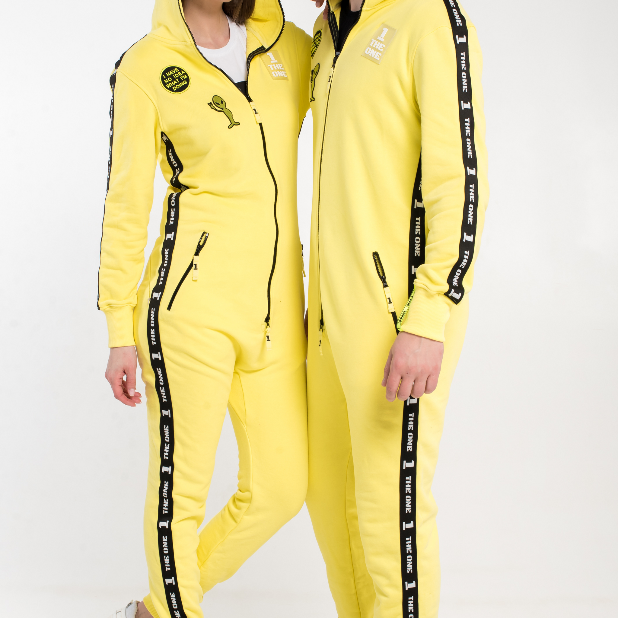 Lightweight JumpSuite Alien yellow (Family Look)