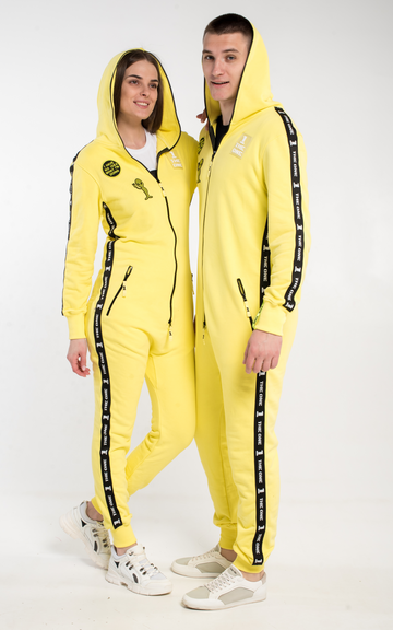 Lightweight JumpSuite Alien yellow (Family Look)