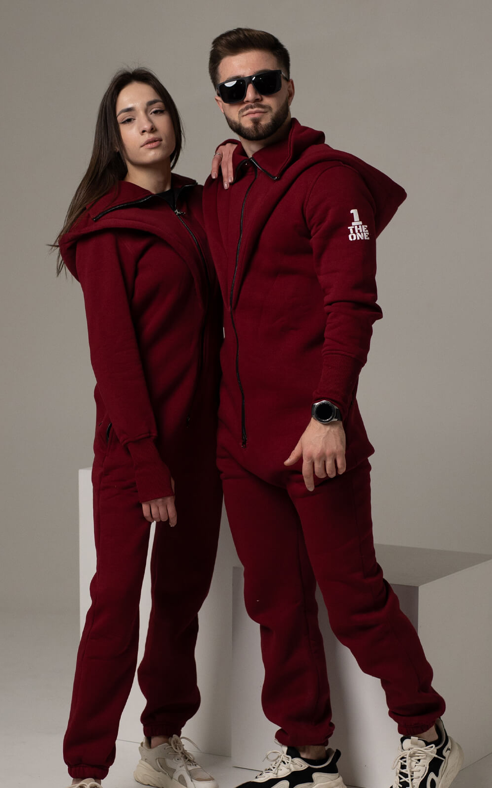 Jumpsuit Ninja wine (Family Look)