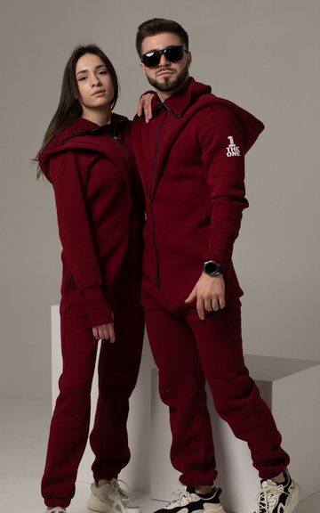 Jumpsuit Ninja wine (Family Look)