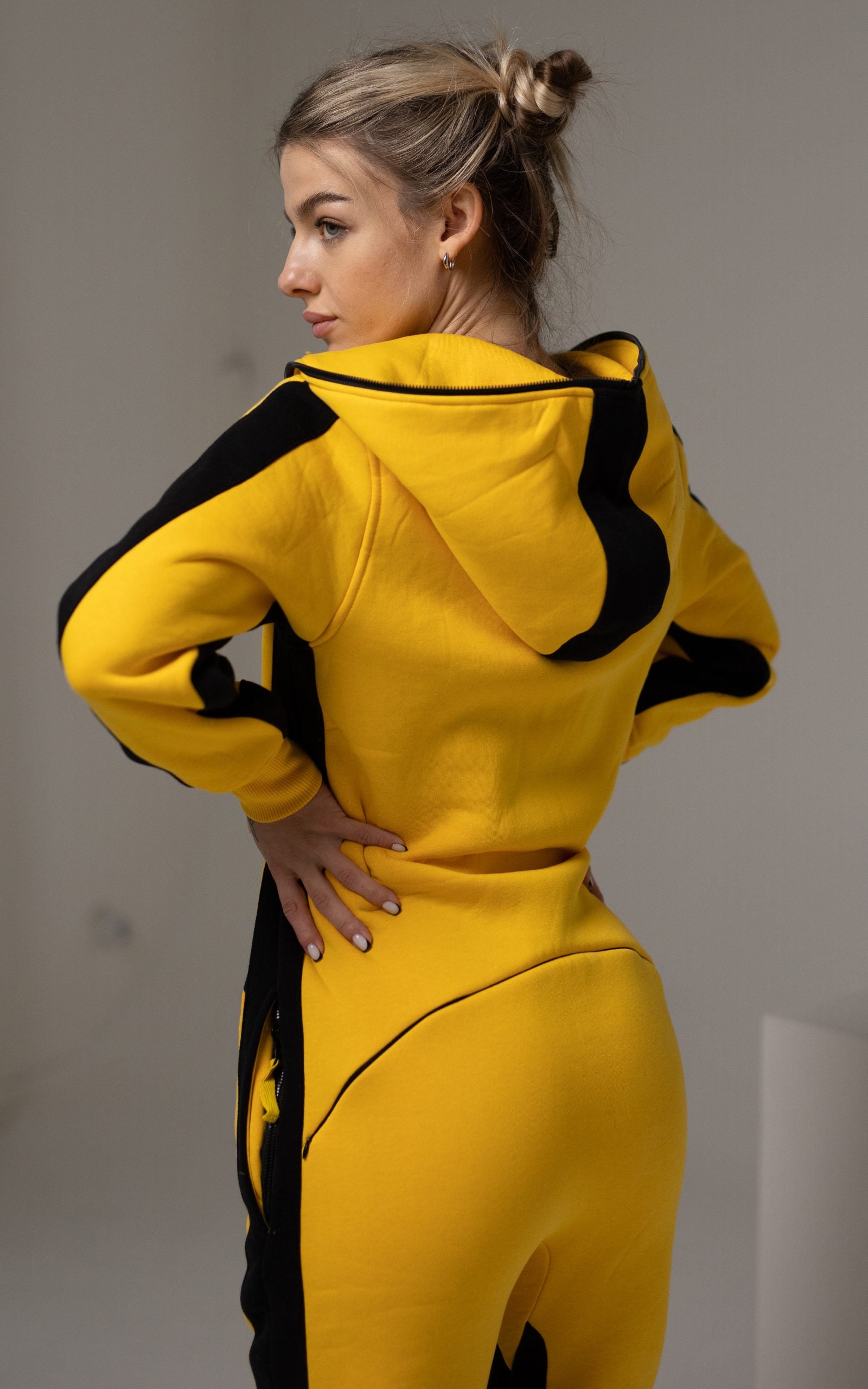 【SINOON】24SS CLASSIC JUMPSUIT QINSEN Jumpsuits for Women Square Neck Wide Leg Full Length